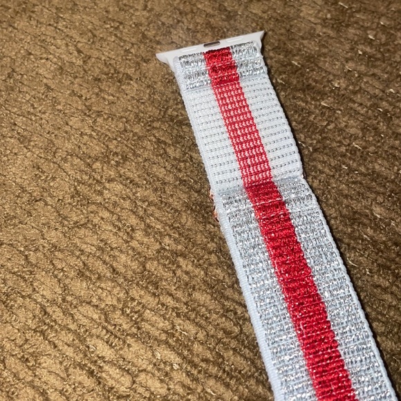 New Apple Watch band sparkle stripe adjustable removable strap - Picture 6 of 12